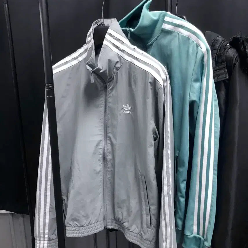 [BUNJANG] Adidas Originals Woven Track Top Grey Three / [새상품] 아디다스 오리지널스 우븐 트랙탑 그레이 쓰리