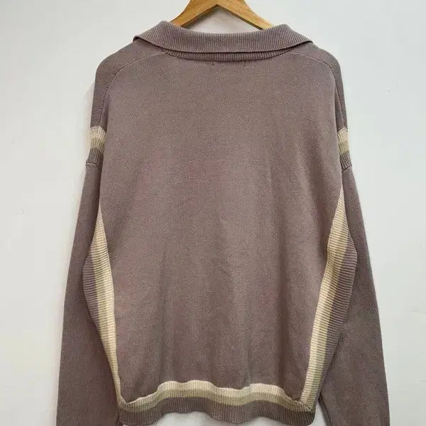 [BUNJANG] Hatching Room Argyle Cardigan Dusty Pink / 3 해칭룸 세미 오버핏 아가일 아카이브 가디건 더스티 핑크