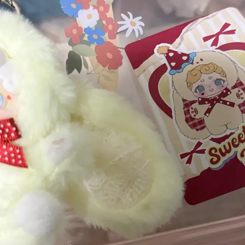 [BUNJANG] Bamtooki Mini Yellow Two-Eye Plush Toy / 정품 밤토끼 미니 노랑 투눈 단순개봉