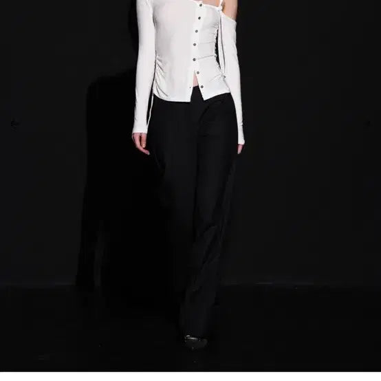[BUNJANG] Bohemian Seoul One Shoulder String Top / 보헤미안서울 원숄더 스트링 티
