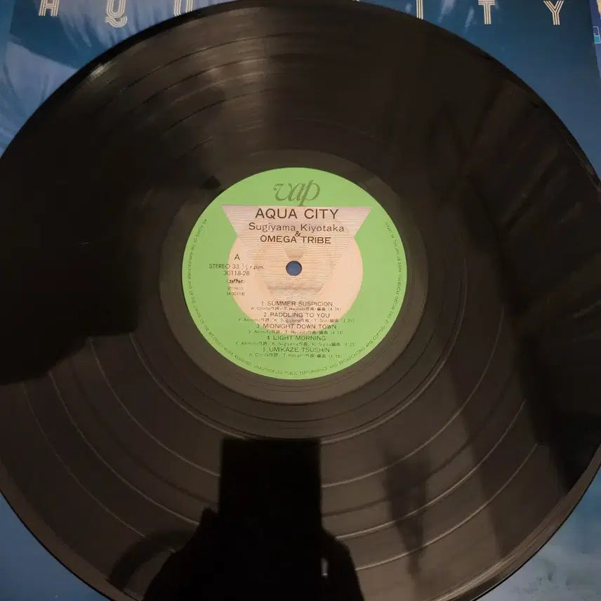 [BUNJANG] S. Kiyotaka &amp; Omega Tribe Aqua City LP / 시티팝 오메가 트라이브 OMEGA TRIBE  Aqua City LP