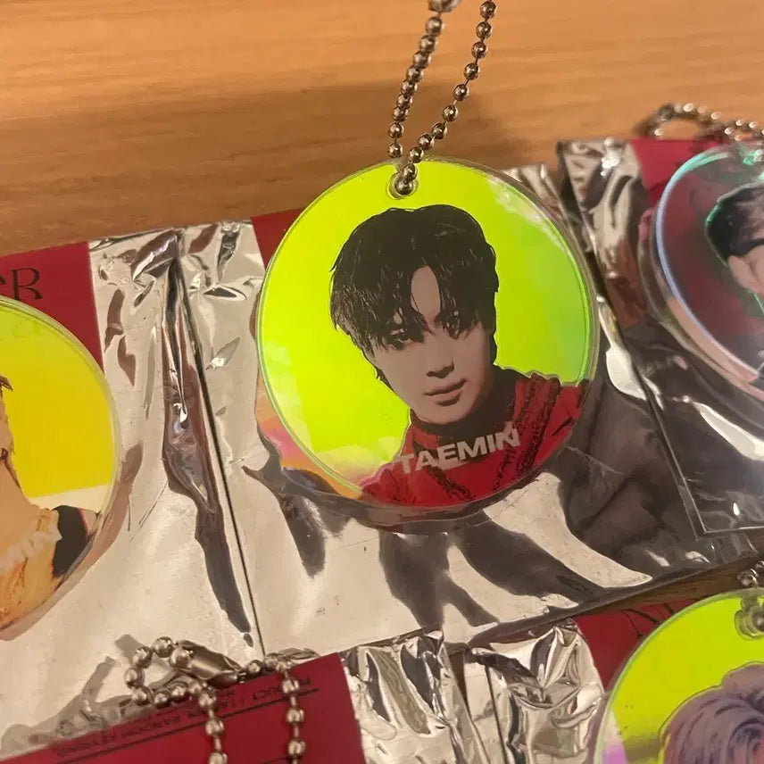 [BUNJANG] SHINee Taemin NGDA ACT1 Random Keyring Bundle Set / [일괄] 샤이니 태민 NGDA ACT1 랜덤 키링