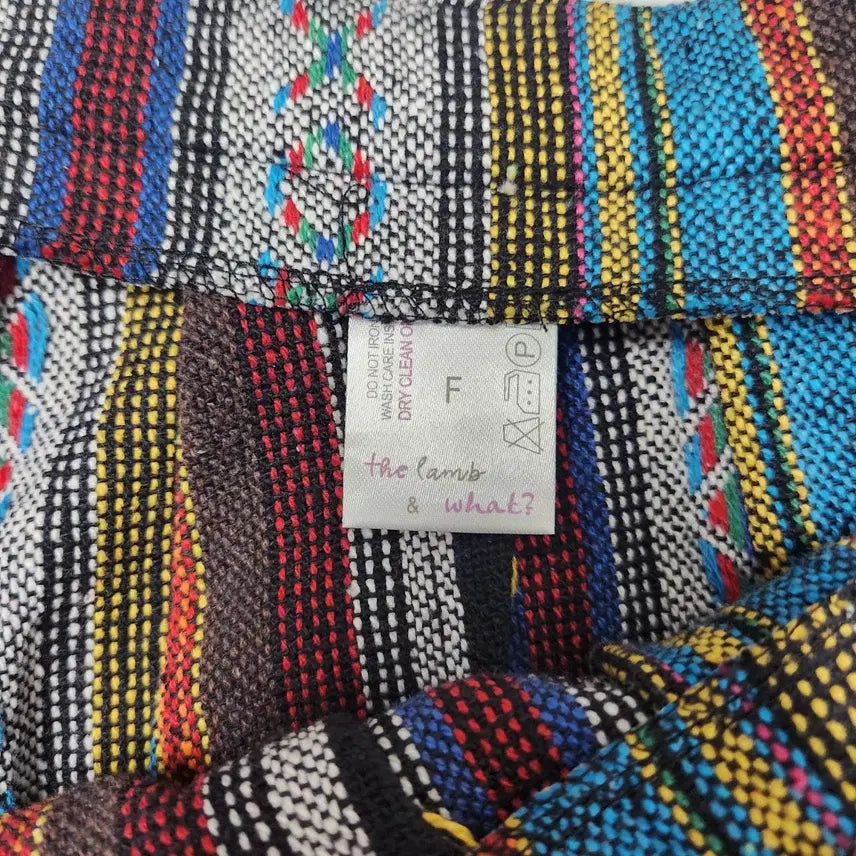 [BUNJANG] Patterned Thick Skirt / (새상품)도톰한 패턴 스커트 치마