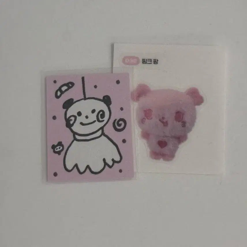 [BUNJANG] Sakuya Summer Charm + Pink Pang-i Sticker / 앤시티위시 전시회 사쿠야 여름나기 부적 (+ 핑크 팡이 띠부씰)