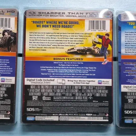 [BUNJANG] Back to the Future 50th Anniversary Steelbook Trilogy / 빽투더퓨쳐 50주년 스틸북 3부작