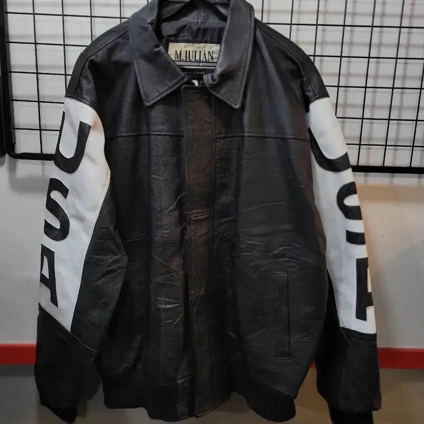 [BUNJANG] Wilsons Leather Vintage USA Leather Jacket / 정품 윌슨 90s 빈티지 USA 레더자켓
