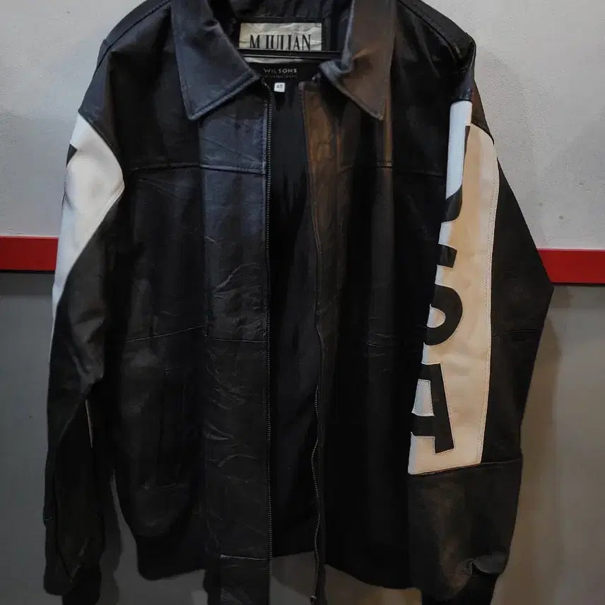 [BUNJANG] Wilsons Leather Vintage USA Leather Jacket / 정품 윌슨 90s 빈티지 USA 레더자켓