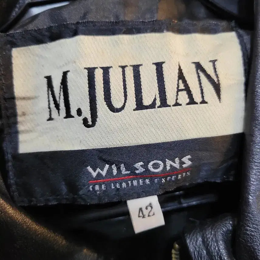 [BUNJANG] Wilsons Leather Vintage USA Leather Jacket / 정품 윌슨 90s 빈티지 USA 레더자켓