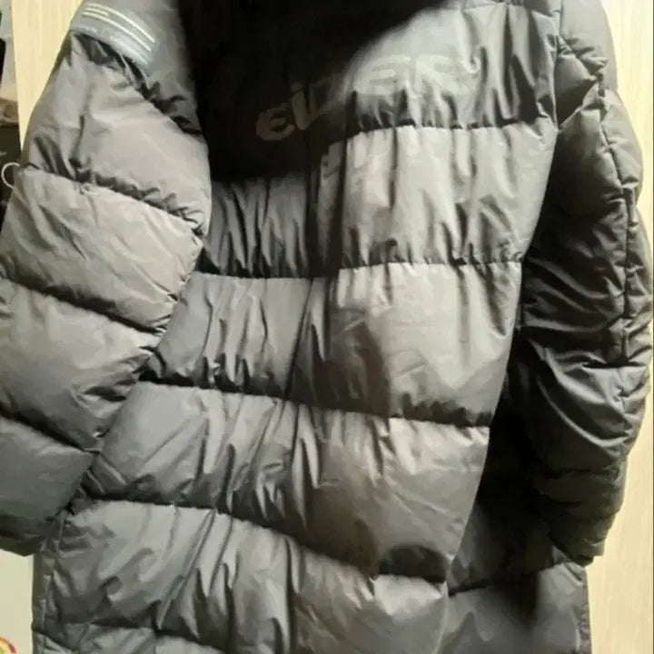 [BUNJANG] Aider Momentum Long Padding Black S / 아이더 모멘텀 롱패딩 블랙 S