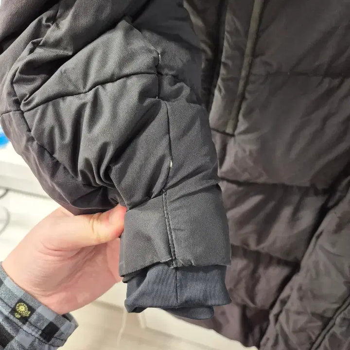 [BUNJANG] Aider Momentum Long Padding Black S / 아이더 모멘텀 롱패딩 블랙 S