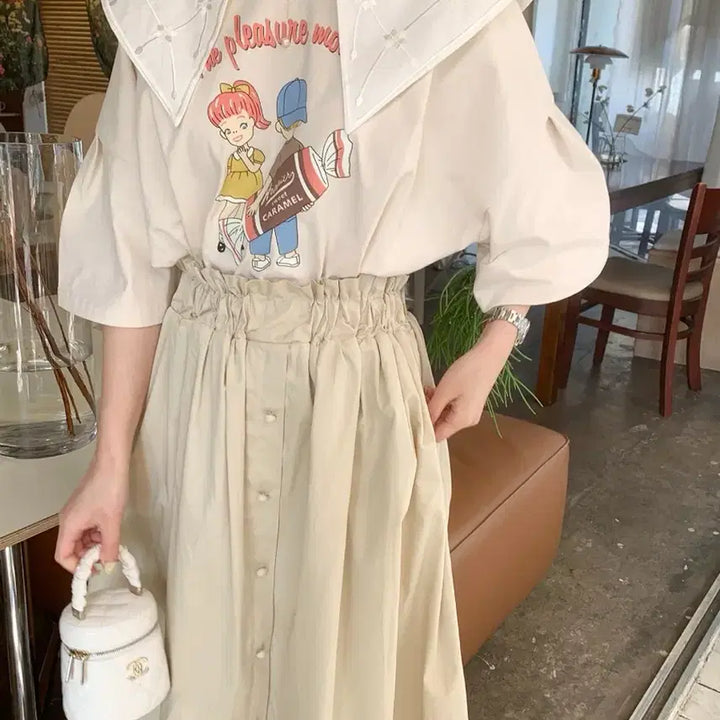 [BUNJANG] Vicinni Kongkong Bending Skirt / 바이씨니 콩콩 밴딩스커트 새상품:)