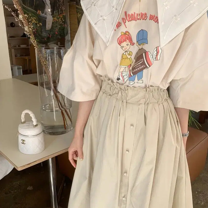 [BUNJANG] Vicinni Kongkong Bending Skirt / 바이씨니 콩콩 밴딩스커트 새상품:)