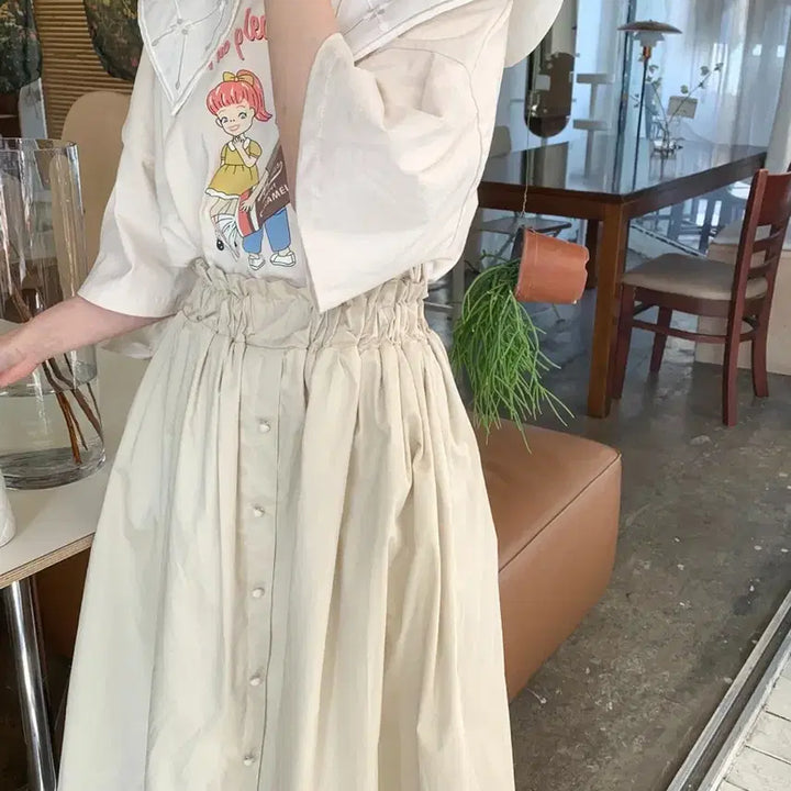 [BUNJANG] Vicinni Kongkong Bending Skirt / 바이씨니 콩콩 밴딩스커트 새상품:)
