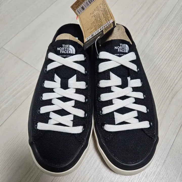 [BUNJANG] The North Face Authentic Canvas Mule Shoes - Black / (230)노스페이스 정품 캔버스 뮬 새상품 새상품 2만원~!