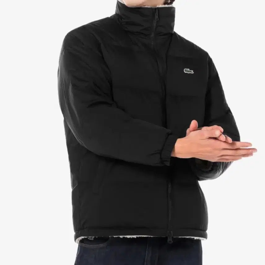 [BUNJANG] Lacoste Reversible Padded Jacket / 라코스테 리버시블 패딩 s