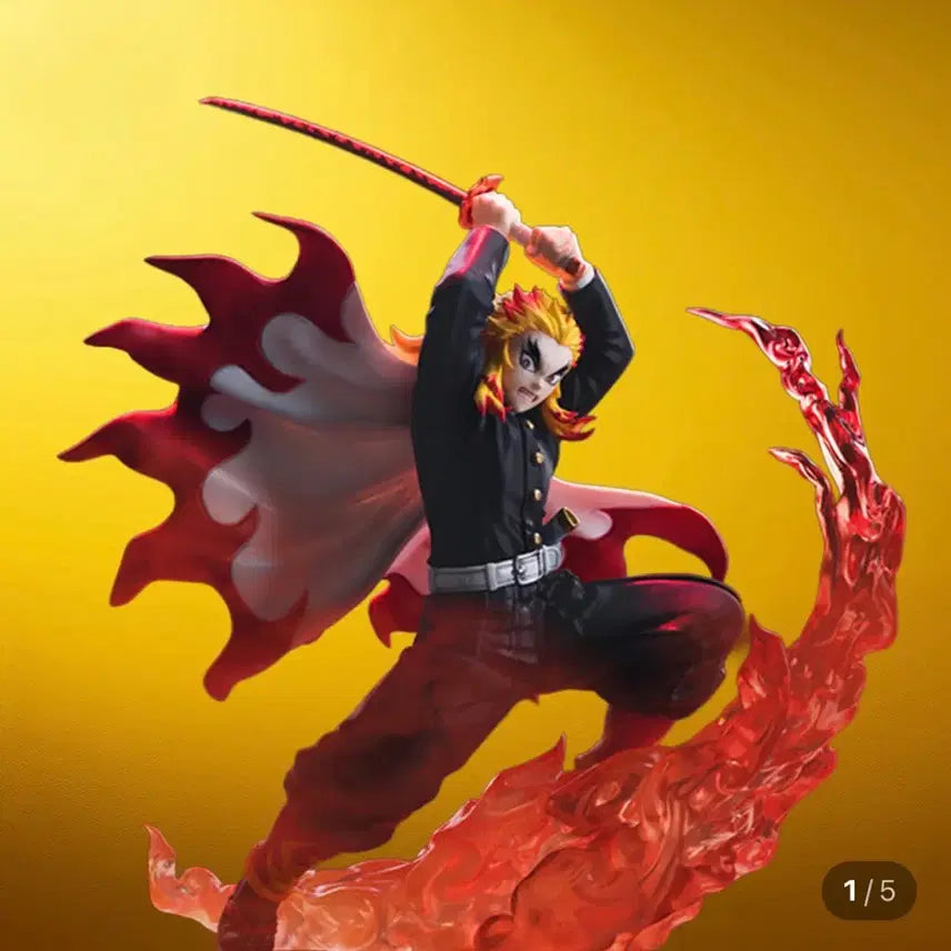 [BUNJANG] Demon Slayer Rengoku Figure / 귀멸의칼날 렌고쿠 피규어