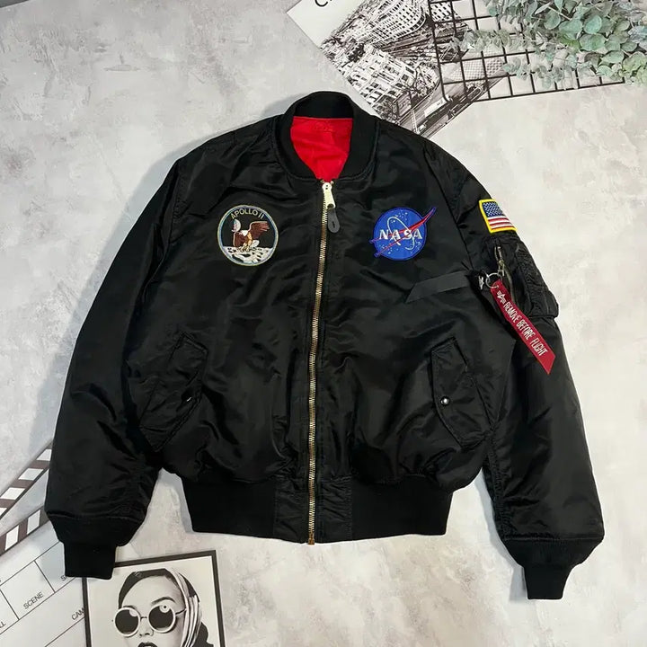 [BUNJANG] Alpha Industries NASA MA-1 Jacket / 알파인더스트리 NASA MA1 자켓