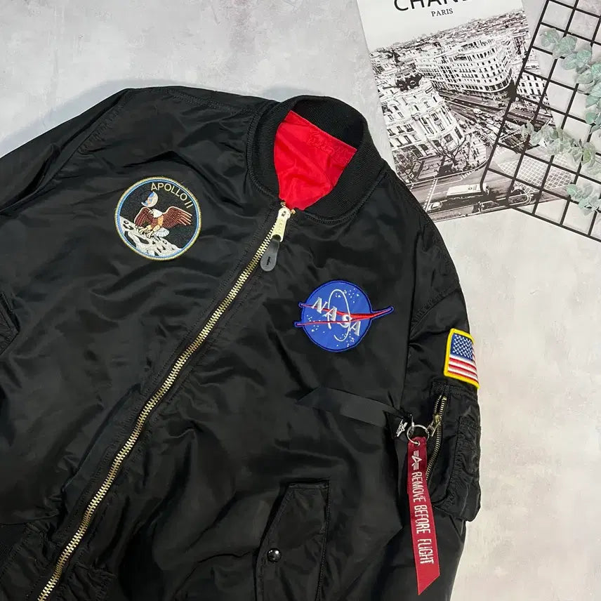 [BUNJANG] Alpha Industries NASA MA-1 Jacket / 알파인더스트리 NASA MA1 자켓