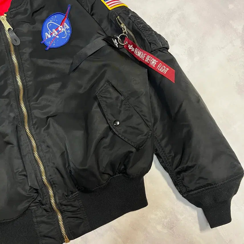 [BUNJANG] Alpha Industries NASA MA-1 Jacket / 알파인더스트리 NASA MA1 자켓