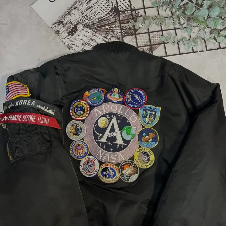 [BUNJANG] Alpha Industries NASA MA-1 Jacket / 알파인더스트리 NASA MA1 자켓