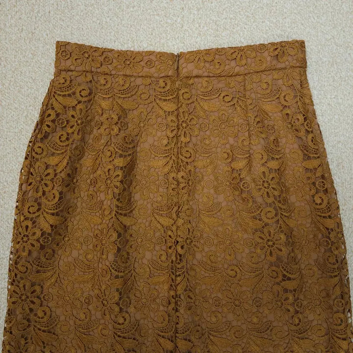 [BUNJANG] Uniqlo Lace Midi Skirt / (S)유니클로 여성 레이스 미디 스커트 L3W2628