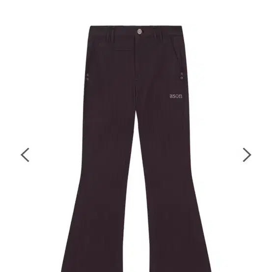 [SOLD OUT] 애즈온 TINA TWILL PANTS 티나 트윌 팬츠 퍼플 M
