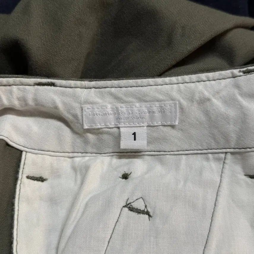 [BUNJANG] Engineered Garments HBT Herringbone Twill Pants / [29] 엔지니어드 가먼츠 헤링본 HBT 팬츠  와이드바지
