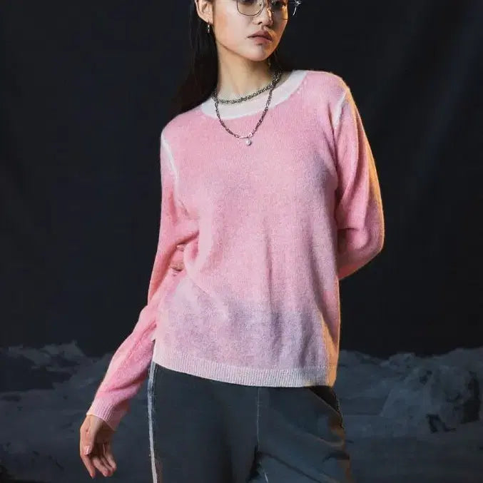 [BUNJANG] People of the World Cashmere 100 Knit / (25년구매) 피플오브더월드 캐시미어 100 니트