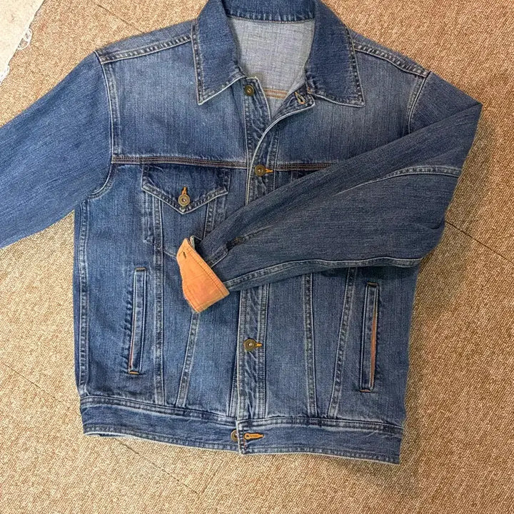 [BUNJANG] Vellie x Broken Umbrella Denim Jacket / 벨리에 x브로큰엄브렐라 청자켓