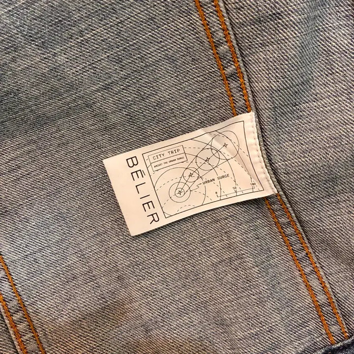[BUNJANG] Vellie x Broken Umbrella Denim Jacket / 벨리에 x브로큰엄브렐라 청자켓