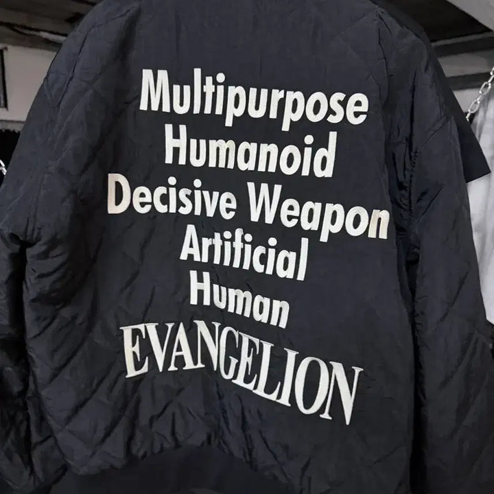 [BUNJANG] Pleasures Evangelion Reversible Jacket / 플레져스 에반게리온 리버시블 자켓