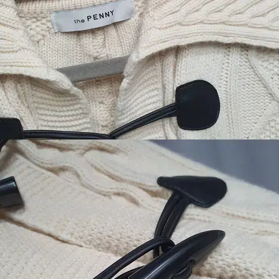 [BUNJANG] The Penny Cable Knit Cardigan / 더페니 더플 케이블 니트 가디건