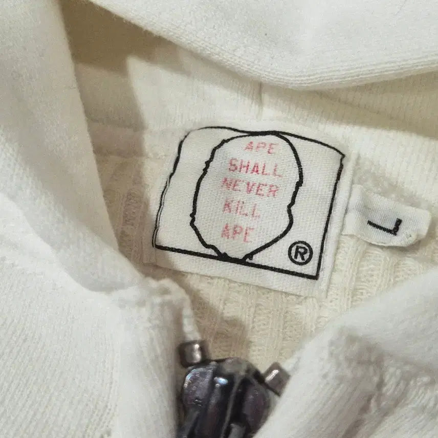[BUNJANG] BAPE Heavy Cotton Waffle Hooded Zip-Up / og 베이프 헤비코튼 와플 후드 집업