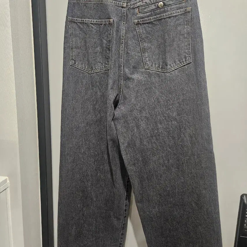 [BUNJANG] Capital Port Baggy Denim Black Kinari Size 3 / 캐피탈 포트 배기 데님 블랙 키나리 3사이즈