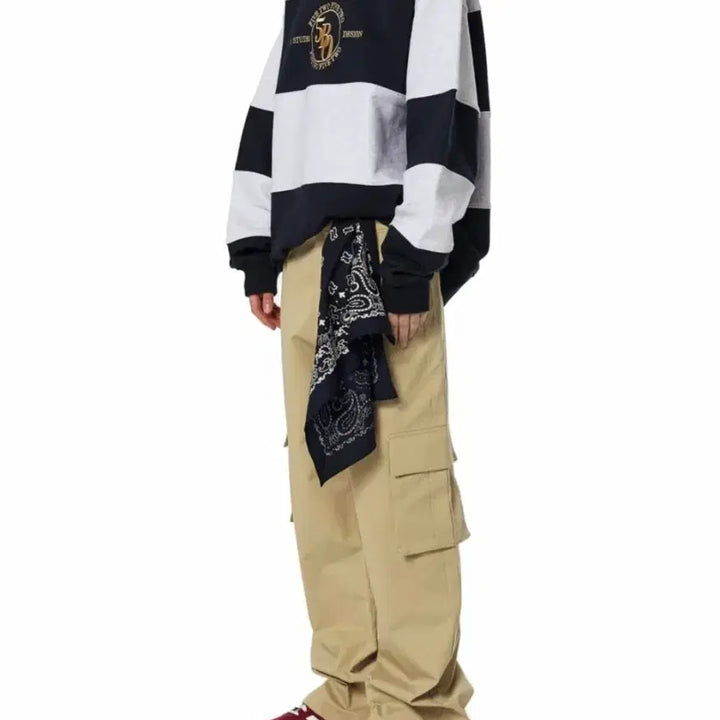 [BUNJANG] OiOi Nylon Cargo Pants / OiOi 나일론 카고 팬츠
