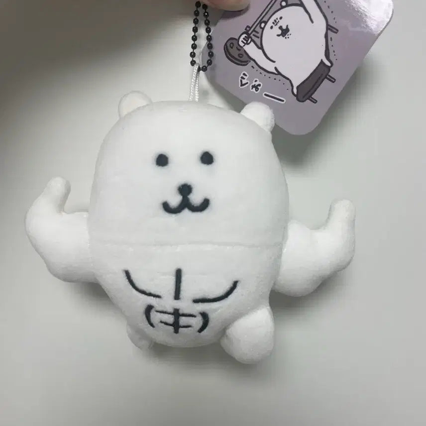 [SOLD OUT] 오늘만!!) 농담곰 근육곰 인형 키링