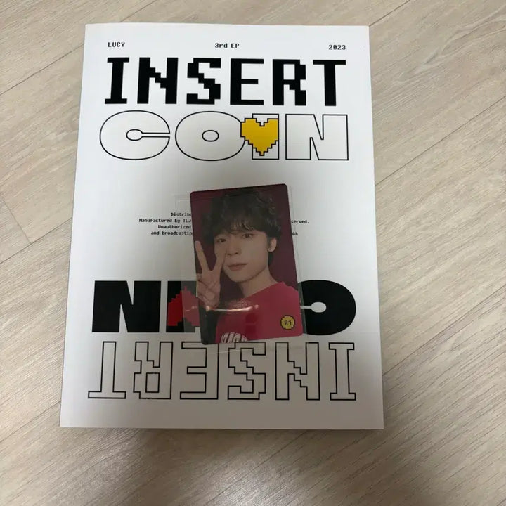 [BUNJANG] LUCY Insert Coin Album Yechan Photocard / 루시 인서트 코인 앨범 예찬포카 +와장창