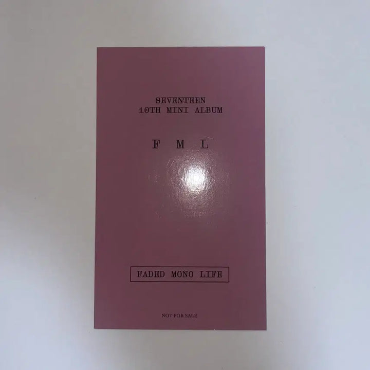 [BUNJANG] SEVENTEEN S.COUPS FML Universal Photocard / 세븐틴 에스쿱스 FML 유니버셜 포카