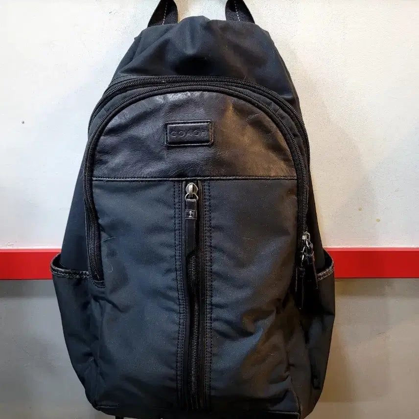 [BUNJANG] Coach Barric Nylon Backpack / 정품 코치 바릭 나일론 백팩