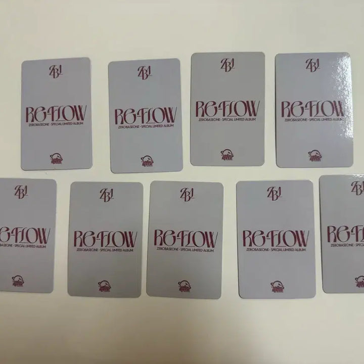 [BUNJANG] ZEROBASEONE (ZB1) Re:flow Starriver POB Bundle Set Photocard / 제로베이스원 zb1 리플로우 re-flow 스타리버 특전 일괄9장