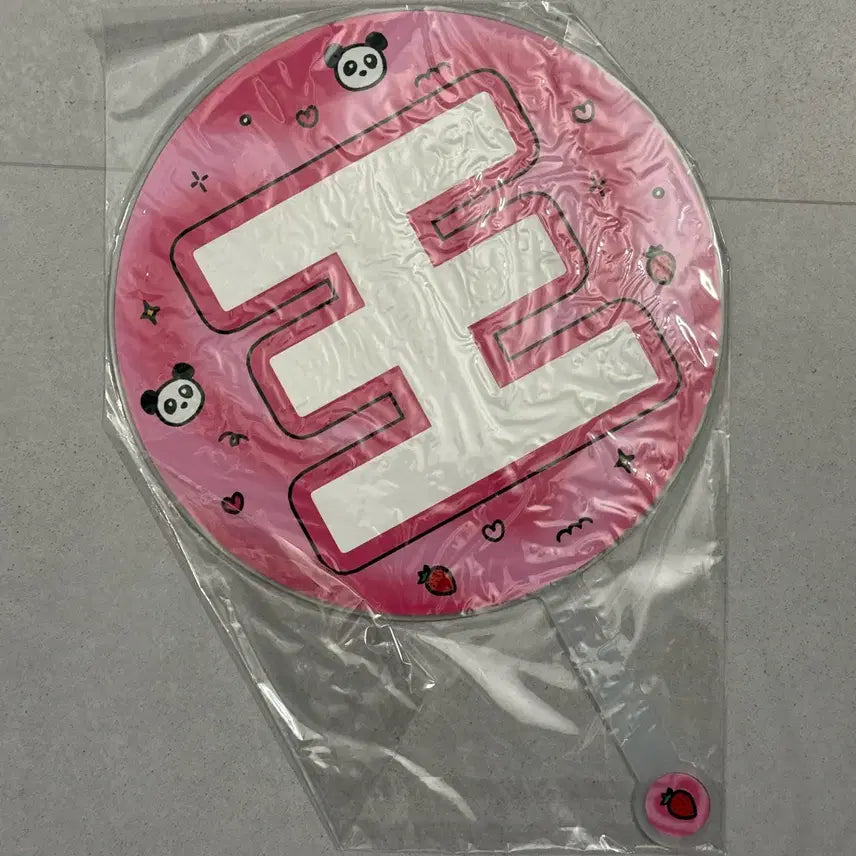 [BUNJANG] ENHYPEN Nicholas Panda Uchiwa (Fan) Unsealed / 앤팀 니콜라스 판다 우치와 미개봉