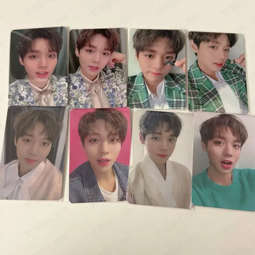 [BUNJANG] Park Jihoon Fanmeeting Photocard Bundle Set / (일괄) 박지훈 팬미팅 포카 판매
