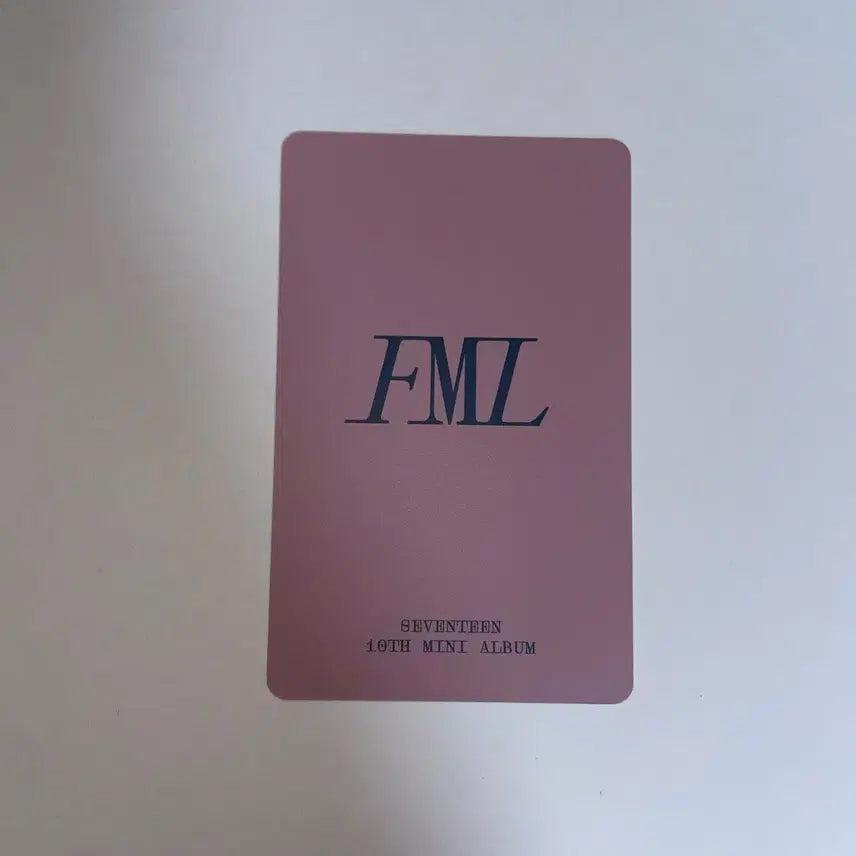 [BUNJANG] SEVENTEEN S.Coups FML JAPAN POB Photocard / 세븐틴 에스쿱스 FML JAPAN 포카
