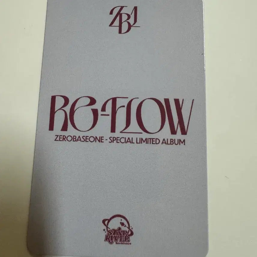[BUNJANG] ZEROBASEONE Park Gunwook POB Photocard / 제로베이스원 zb1 리플로우 re-flow 스타리버 특전 박건욱