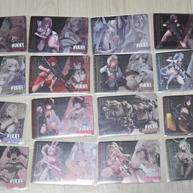 [SOLD OUT] 니케 반다이 카드다스 메탈카드 3탄 16종 일괄