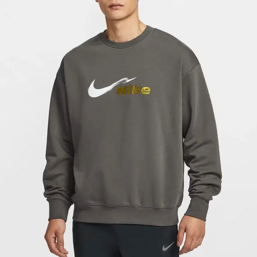 [BUNJANG] Nike Track Club Dri-FIT Running Fleece Crew Sweatshirt / [2XL] 나이키 트랙 클럽 드라이핏 러닝 플리스 크루넥 스웻셔츠
