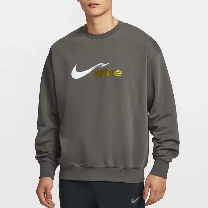 [BUNJANG] Nike Track Club Dri-FIT Running Fleece Crew Sweatshirt / [2XL] 나이키 트랙 클럽 드라이핏 러닝 플리스 크루넥 스웻셔츠