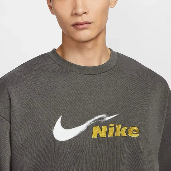 [BUNJANG] Nike Track Club Dri-FIT Running Fleece Crew Sweatshirt / [2XL] 나이키 트랙 클럽 드라이핏 러닝 플리스 크루넥 스웻셔츠