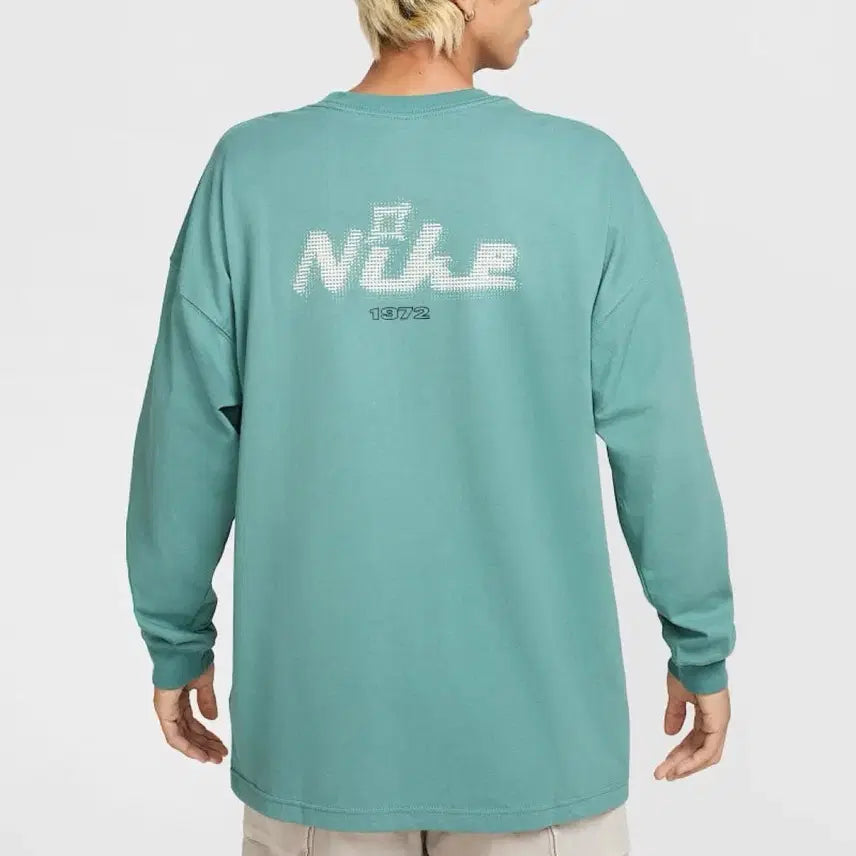 [BUNJANG] Nike Sportswear Oversized Long Sleeve T-Shirt / [L] 나이키 스포츠웨어 오버사이즈 긴팔 티셔츠