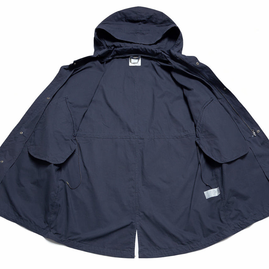 [BUNJANG] American Holic Navy Hooded Parka Field Jacket / JPN 일본 빈티지 아메카지 워크웨어 네이비 후드 파카 야상 필드자켓